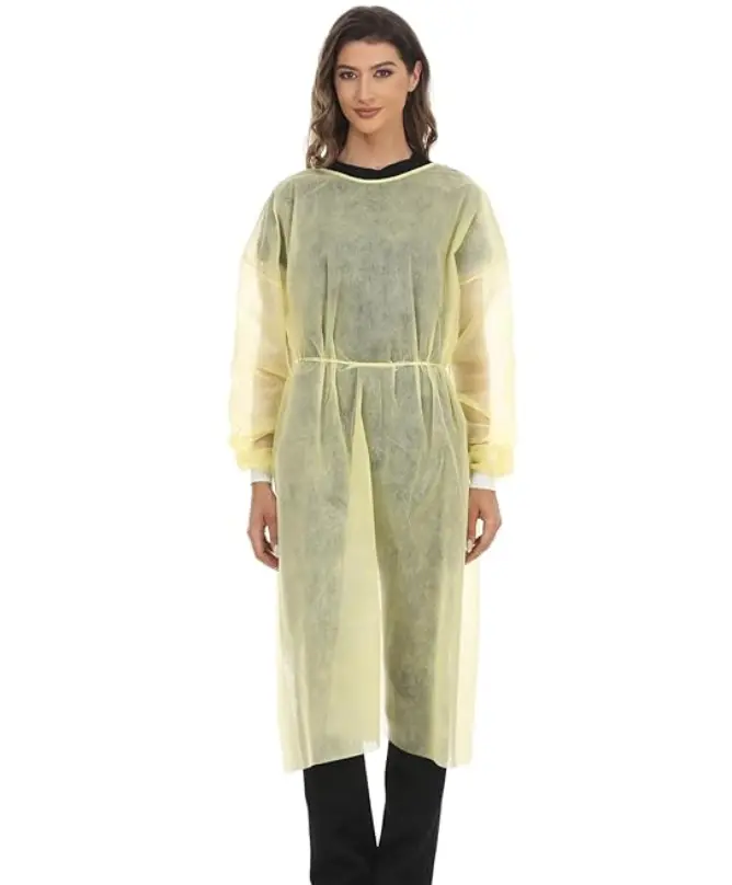 Sol-m Isolation Gown Yellow