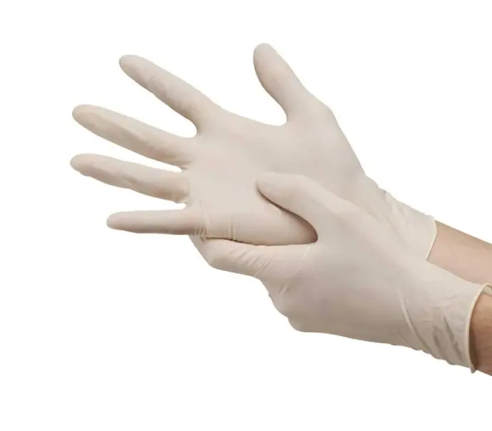 Latex Powerderfree Hand Gloves