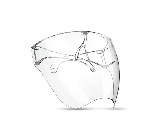 Glass Face Shield