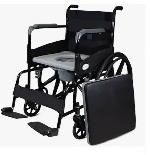 Wheel Chair With Commode